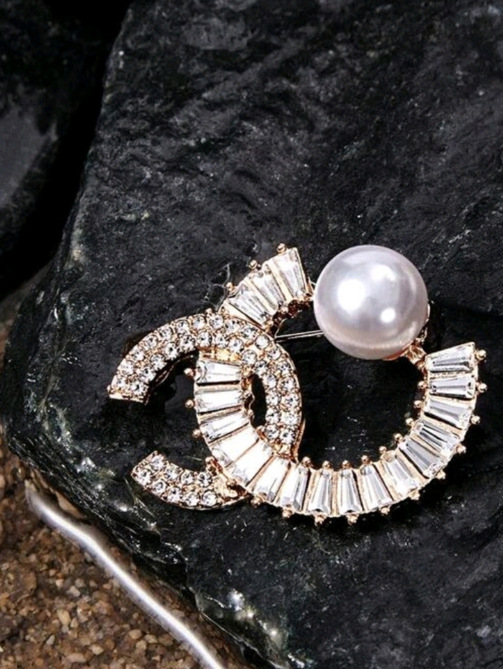 Chanel Style Brooch